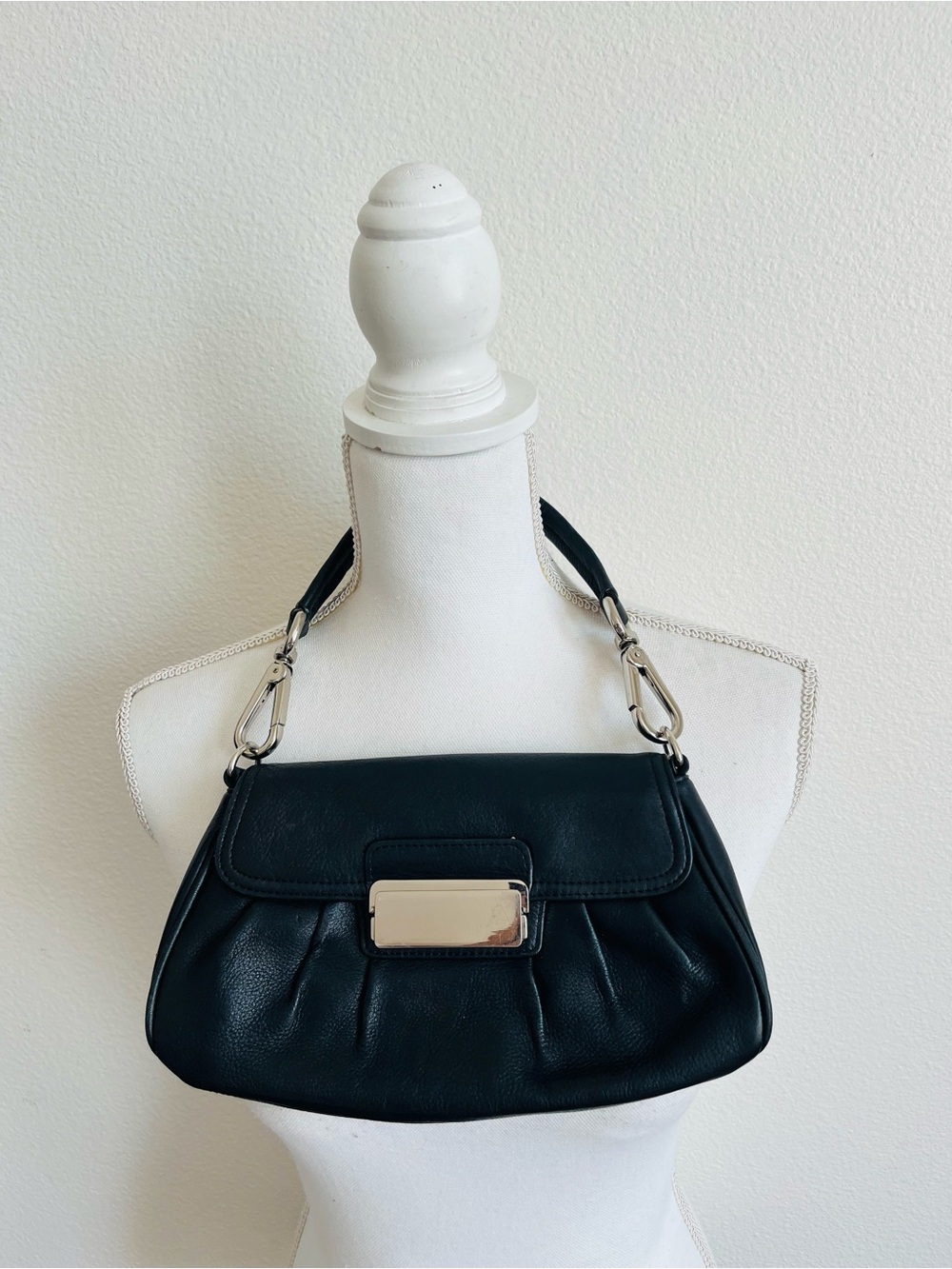 Express Black Leather Women's Bag